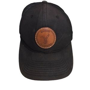 Embry Outdoors Black Mesh Back Hat GUC